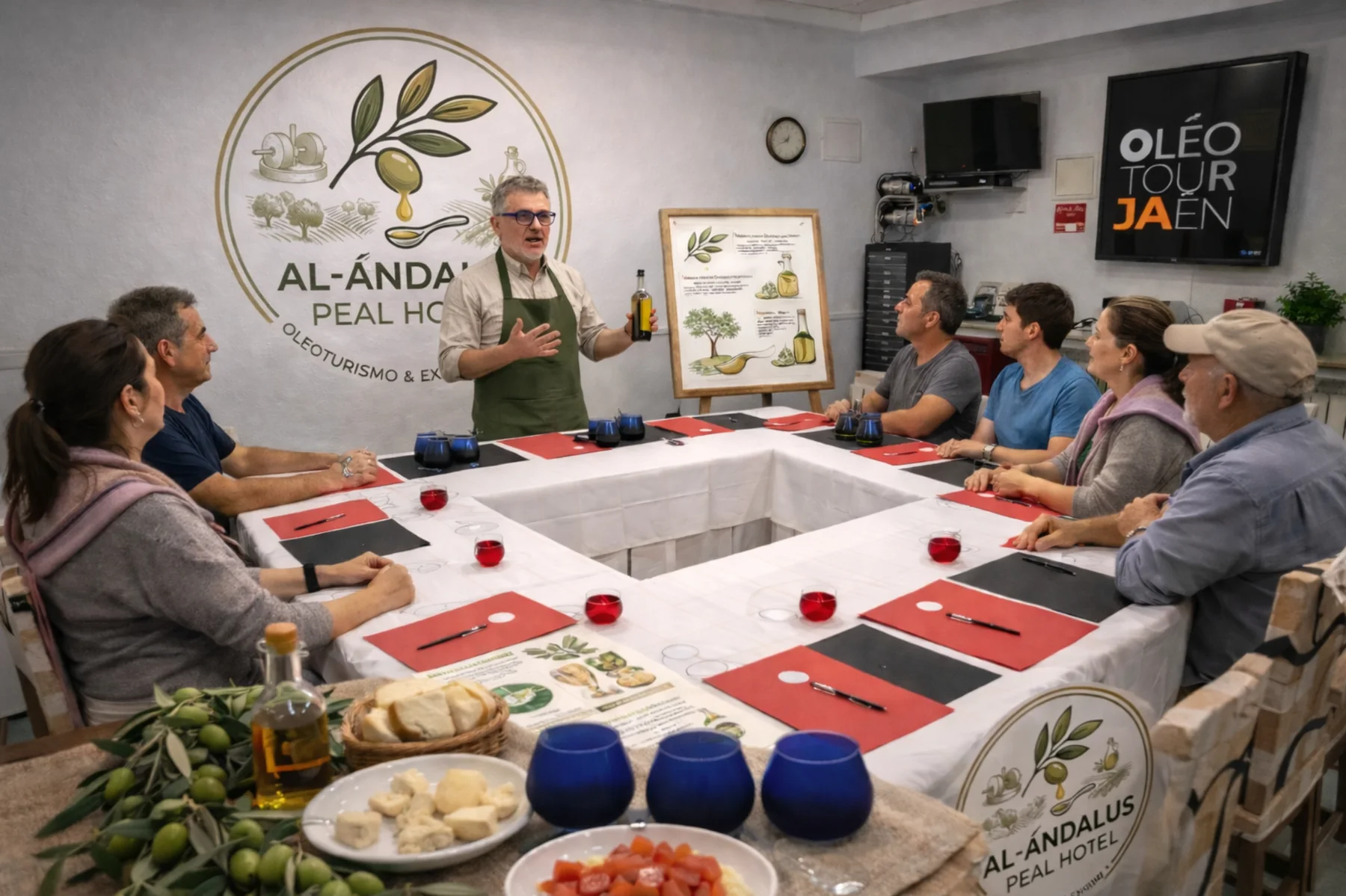 Experiencia de oleoturismo en el Hotel Al-Ándalus Peal